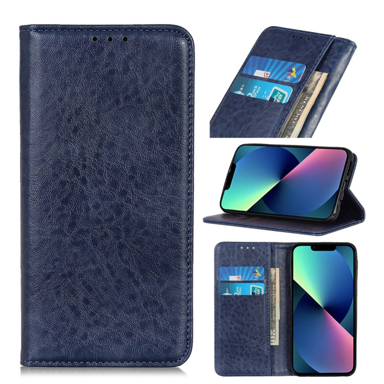 Magnetic Crazy Horse Texture Horizontal Flip Leather Case with Holder & Card Slots & Wallet