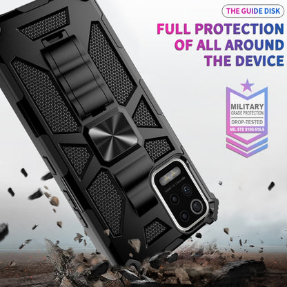 Shockproof TPU + PC Magnetic Protective Case with Holder