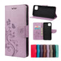 Butterfly Flower Pattern Horizontal Flip Leather Case with Holder & Card Slots & Wallet, For Samsung Galaxy A22 5G, For Sony Xperia 10 III, For Xiaomi Mi 11