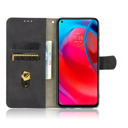 Solid Color Skin Feel Magnetic Buckle Horizontal Flip Calf Texture PU Leather Case with Holder & Card Slots & Wallet, For Motorola Moto G Stylus 5G, For Nokia C1 Plus