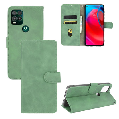 Solid Color Skin Feel Magnetic Buckle Horizontal Flip Calf Texture PU Leather Case with Holder & Card Slots & Wallet, For Motorola Moto G Stylus 5G, For Nokia C1 Plus