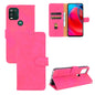 Solid Color Skin Feel Magnetic Buckle Horizontal Flip Calf Texture PU Leather Case with Holder & Card Slots & Wallet, For Motorola Moto G Stylus 5G, For Nokia C1 Plus