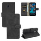 Solid Color Skin Feel Magnetic Buckle Horizontal Flip Calf Texture PU Leather Case with Holder & Card Slots & Wallet, For Motorola Moto G Stylus 5G, For Nokia C1 Plus