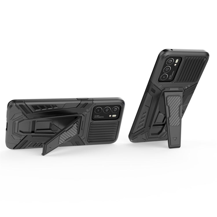 War Chariot Series Armor All-inclusive Shockproof PC + TPU Protective Case with Invisible Holder