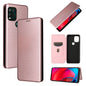Carbon Fiber Texture Magnetic Horizontal Flip TPU + PC + PU Leather Case with Card Slot, For Motorola Moto G Stylus 5G, For Vivo V21e, For ZTE Nubia Red Magic 6R