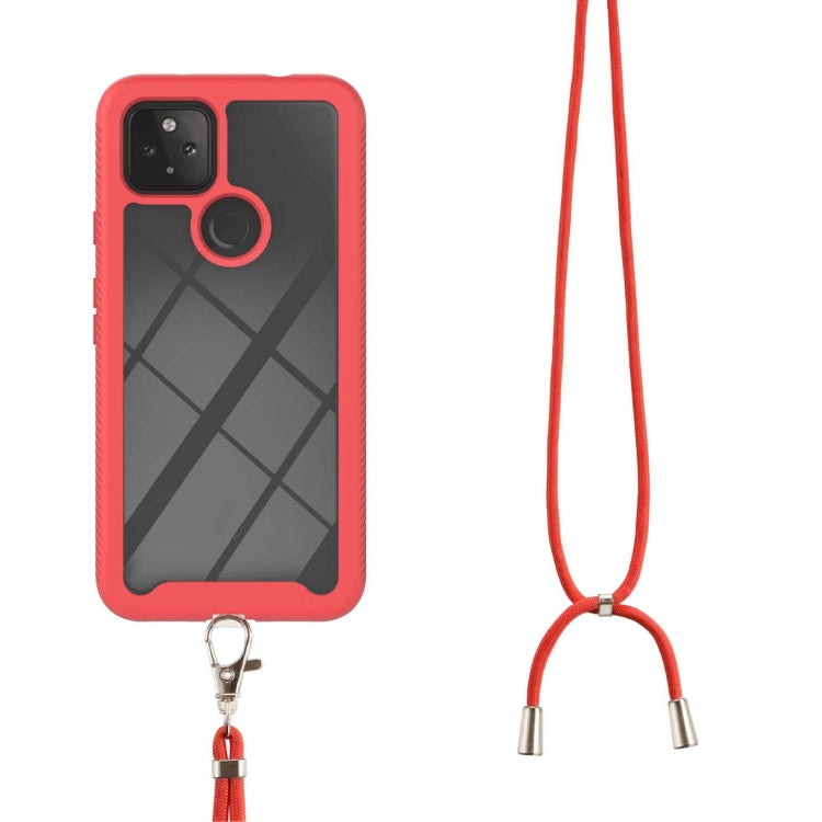 Starry Sky Solid Color Series Shockproof PC + TPU Protective Case with Neck Strap, For Google Pixel 5A 5G, For LG K22, For LG Stylo 7 4G, For LG Stylo 7 5G
