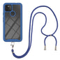 Starry Sky Solid Color Series Shockproof PC + TPU Protective Case with Neck Strap