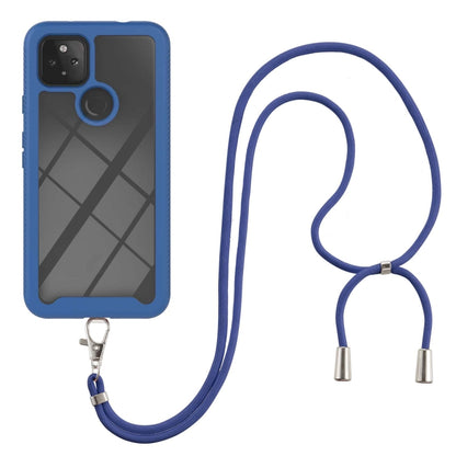 Starry Sky Solid Color Series Shockproof PC + TPU Protective Case with Neck Strap, For Google Pixel 5A 5G, For LG K22, For LG Stylo 7 4G, For LG Stylo 7 5G