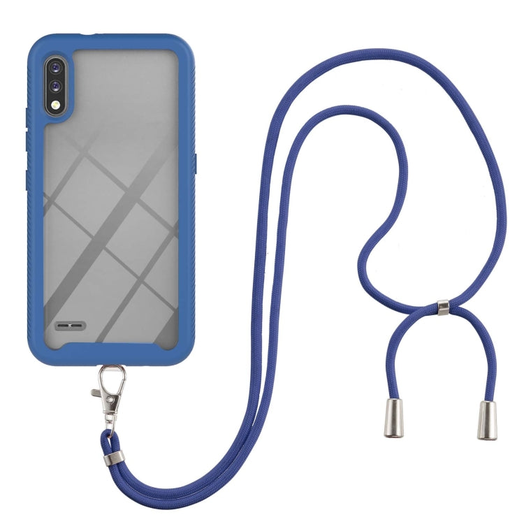 Starry Sky Solid Color Series Shockproof PC + TPU Protective Case with Neck Strap, For Google Pixel 5A 5G, For LG K22, For LG Stylo 7 4G, For LG Stylo 7 5G