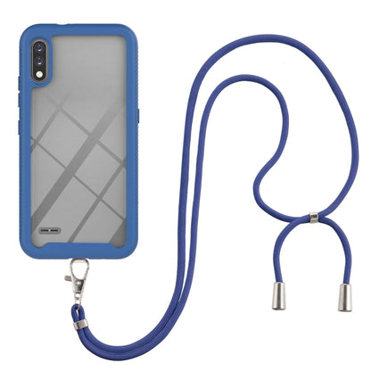 Starry Sky Solid Color Series Shockproof PC + TPU Protective Case with Neck Strap, For Google Pixel 5A 5G, For LG K22, For LG Stylo 7 4G, For LG Stylo 7 5G