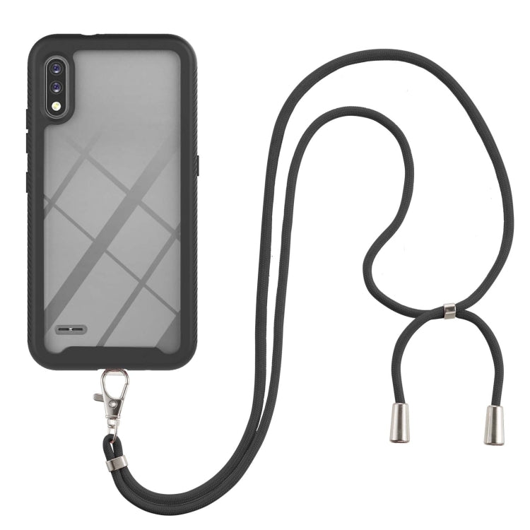 Starry Sky Solid Color Series Shockproof PC + TPU Protective Case with Neck Strap, For Google Pixel 5A 5G, For LG K22, For LG Stylo 7 4G, For LG Stylo 7 5G