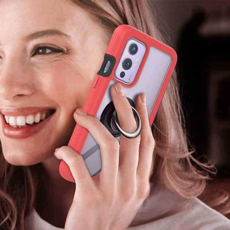 Starry Sky Solid Color Series Shockproof PC + TPU Protective Case with Ring Holder & Magnetic Function, For OnePlus 9, For OnePlus Nord N200 5G, For OPPO A54 5G / A74 5G / A93 5G, For OPPO A94 4G / Reno5 Lite, For Xiaomi Mi 10T / 10T Pro               ...