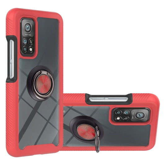 Starry Sky Solid Color Series Shockproof PC + TPU Protective Case with Ring Holder & Magnetic Function, Series 1