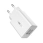 WK WP-U56 2A Dual USB Fast Charging Travel Charger Power Adapter,, UK Plug, EU Plug