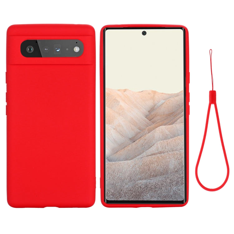 Pure Color Liquid Silicone Shockproof Full Coverage Case