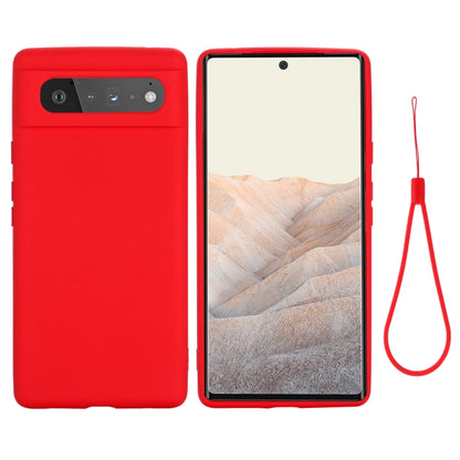 Pure Color Liquid Silicone Shockproof Full Coverage Case