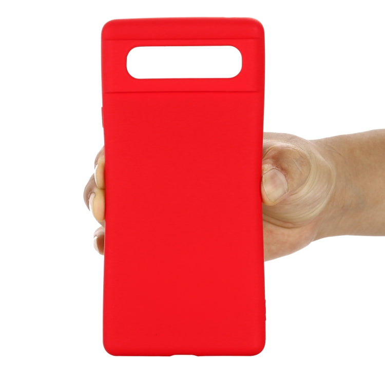 Pure Color Liquid Silicone Shockproof Full Coverage Case