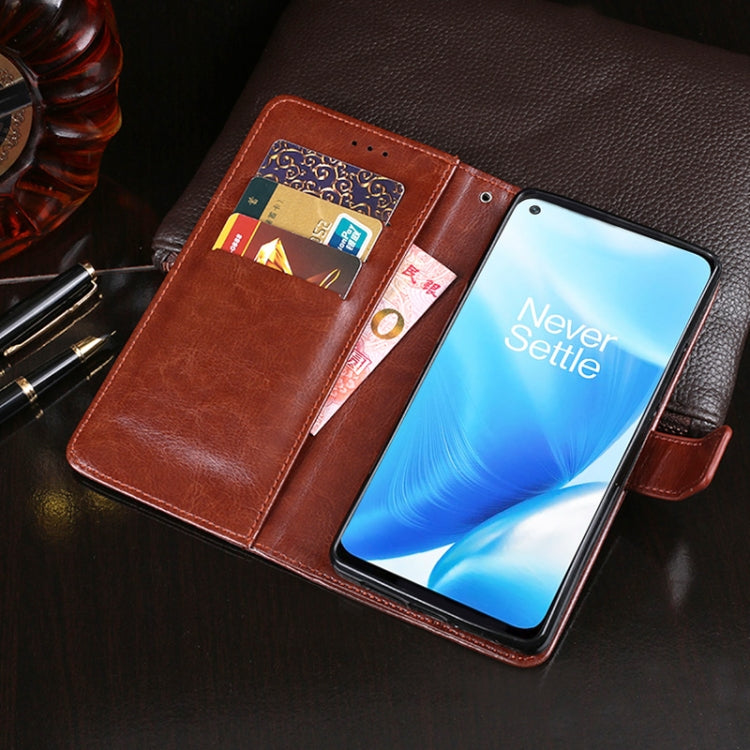 idewei Crazy Horse Texture Horizontal Flip Leather Case with Holder & Card Slots & Wallet, Series 3