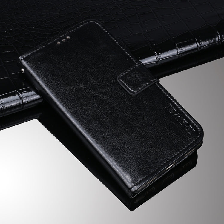idewei Crazy Horse Texture Horizontal Flip Leather Case with Holder & Card Slots & Wallet, For ZTE Blade A51, For ZTE Blade A71