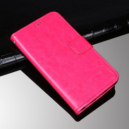 idewei Crazy Horse Texture Horizontal Flip Leather Case with Holder & Card Slots & Wallet, For ZTE Blade A51, For ZTE Blade A71