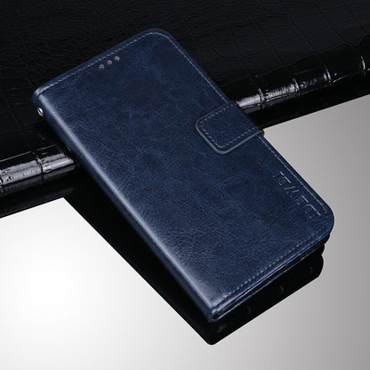 idewei Crazy Horse Texture Horizontal Flip Leather Case with Holder & Card Slots & Wallet, For ZTE Blade A51, For ZTE Blade A71