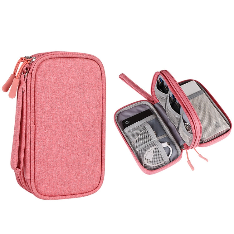 SM05 Double-layer Digital Accessory Storage Bag with Lanyard