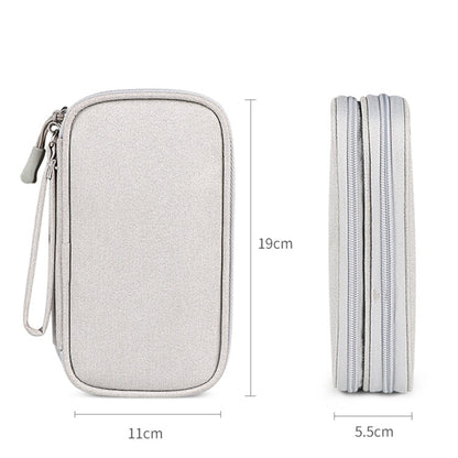 SM05 Double-layer Digital Accessory Storage Bag with Lanyard