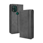 Magnetic Buckle Retro Crazy Horse Texture Horizontal Flip Leather Case with Holder & Card Slots & Photo Frame, Series 1