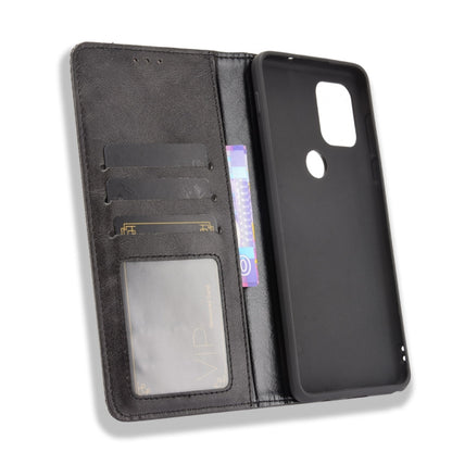 Magnetic Buckle Retro Crazy Horse Texture Horizontal Flip Leather Case with Holder & Card Slots & Photo Frame, Series 1