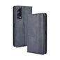 Magnetic Buckle Retro Crazy Horse Texture Horizontal Flip Leather Case with Holder & Card Slots & Photo Frame, Series 2