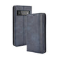 Magnetic Buckle Retro Crazy Horse Texture Horizontal Flip Leather Case with Holder & Card Slots & Photo Frame, Series 2