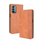 Magnetic Buckle Retro Crazy Horse Texture Horizontal Flip Leather Case with Holder & Card Slots & Photo Frame, Series 2