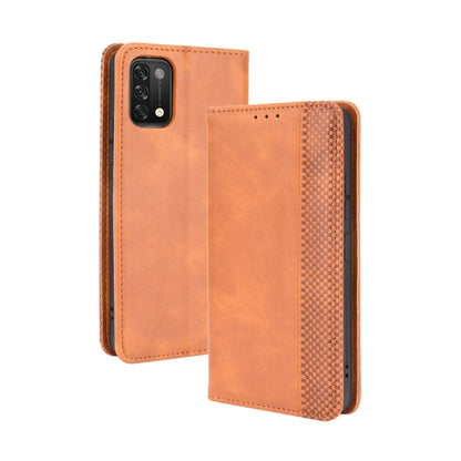 Magnetic Buckle Retro Crazy Horse Texture Horizontal Flip Leather Case with Holder & Card Slots & Photo Frame, For Samsung Galaxy A03s, For Samsung Galaxy M32, For OnePlus Nord CE 5G, For OnePlus Nord N200 5G, For Umidigi A11, For ZTE Axon 30 Ultra 5G