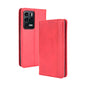 Magnetic Buckle Retro Crazy Horse Texture Horizontal Flip Leather Case with Holder & Card Slots & Photo Frame, Series 3