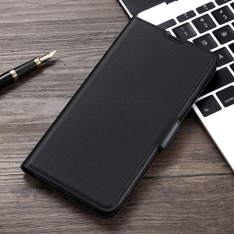 Ultra-thin Voltage Side Buckle PU + TPU Horizontal Flip Leather Case with Holder & Card Slot