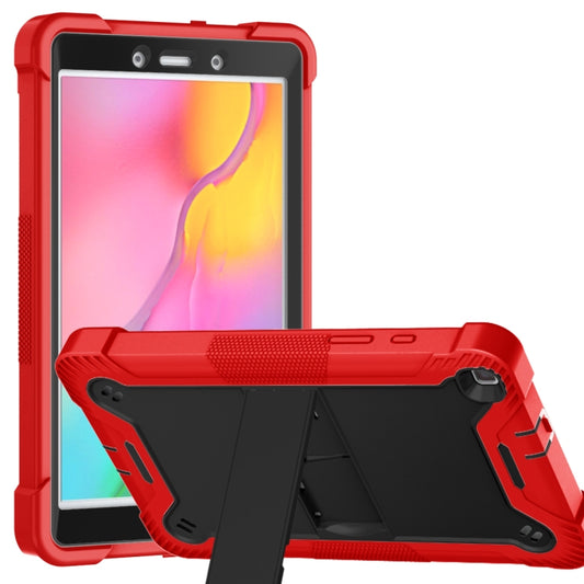 Silicone + PC Shockproof Protective Case with Holder, For Samsung Galaxy Tab A 8.0 2019, For Samsung Galaxy Tab A 8.4(2020), For Samsung Galaxy Tab A7 Lite T225/T220, For Samsung Galaxy Tab S6 Lite, For Samsung Galaxy Tab S7 FE