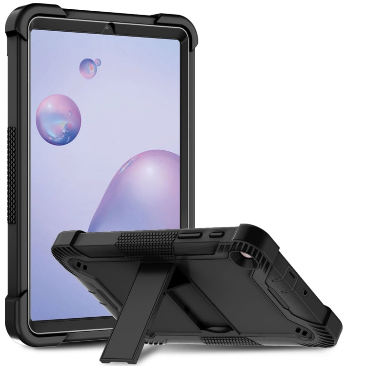 Silicone + PC Shockproof Protective Case with Holder, For Samsung Galaxy Tab A 8.0 2019, For Samsung Galaxy Tab A 8.4(2020), For Samsung Galaxy Tab A7 Lite T225/T220, For Samsung Galaxy Tab S6 Lite, For Samsung Galaxy Tab S7 FE�������������������������...