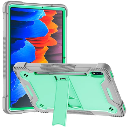Silicone + PC Shockproof Protective Case with Holder, For Samsung Galaxy Tab A 8.0 2019, For Samsung Galaxy Tab A 8.4(2020), For Samsung Galaxy Tab A7 Lite T225/T220, For Samsung Galaxy Tab S6 Lite, For Samsung Galaxy Tab S7 FE�������������������������...