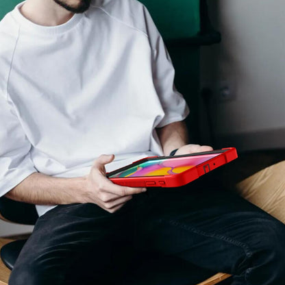 Silicone + PC Shockproof Protective Case with Holder, For Samsung Galaxy Tab A 10.1 (2019), For Samsung Galaxy Tab A7 10.4 (2020)