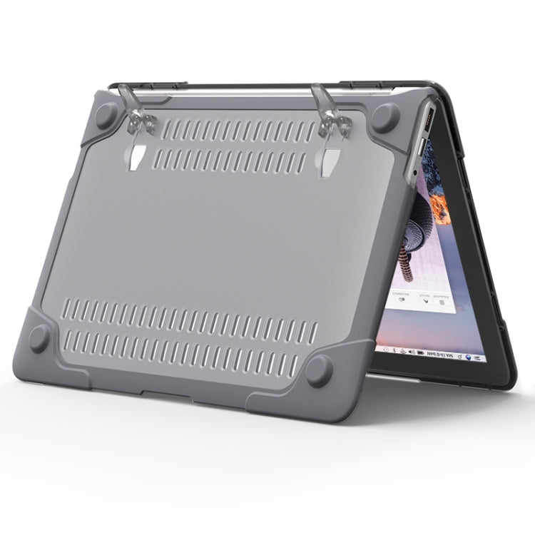 TPU + PC Two-color Anti-fall Laptop Protective Case