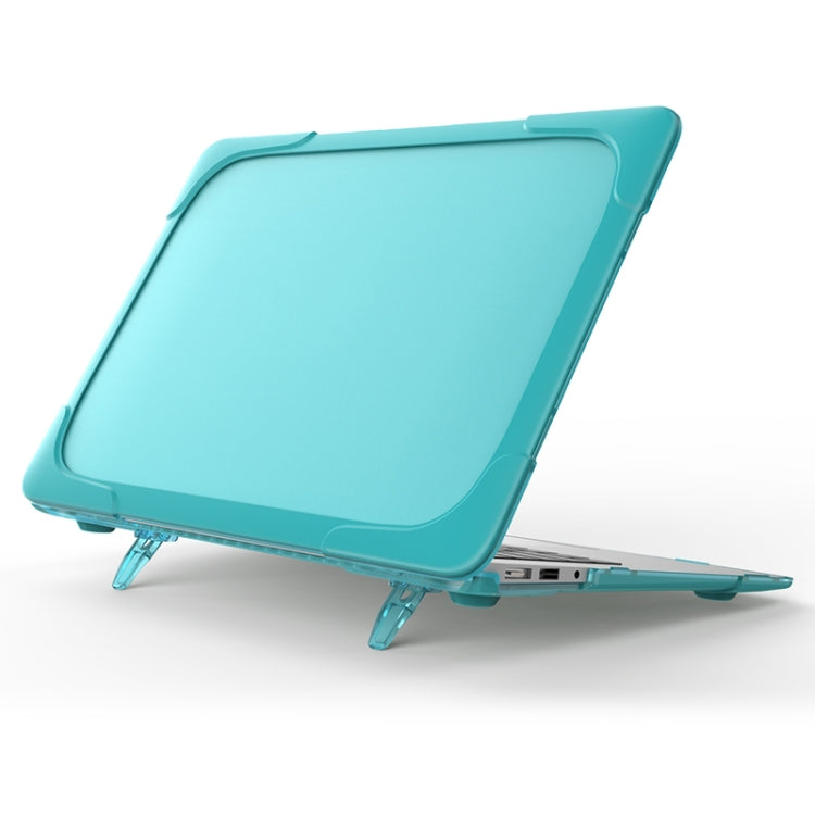 TPU + PC Two-color Anti-fall Laptop Protective Case