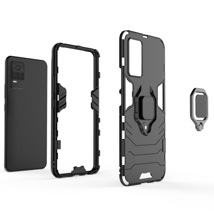 PC + TPU Shockproof Protective Case with Magnetic Ring Holder