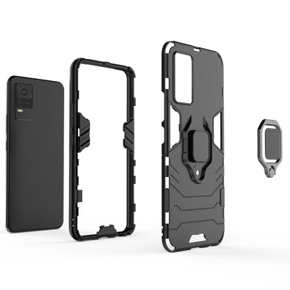 PC + TPU Shockproof Protective Case with Magnetic Ring Holder