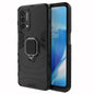 PC + TPU Shockproof Protective Case with Magnetic Ring Holder, For OnePlus Nord N200 5G