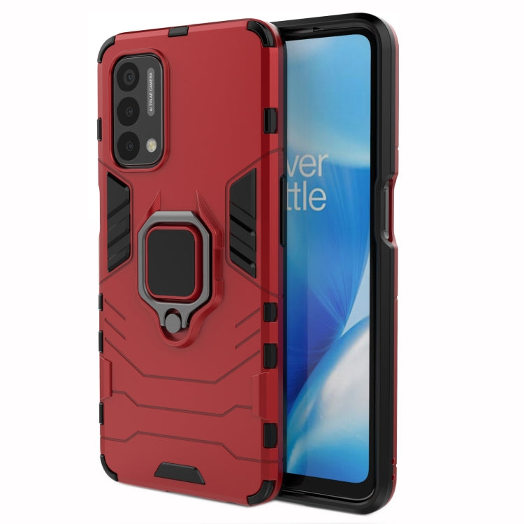 PC + TPU Shockproof Protective Case with Magnetic Ring Holder