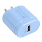13-3 QC3.0 Single USB Interface Macarons Travel Charger,, EU Plug, US Plug