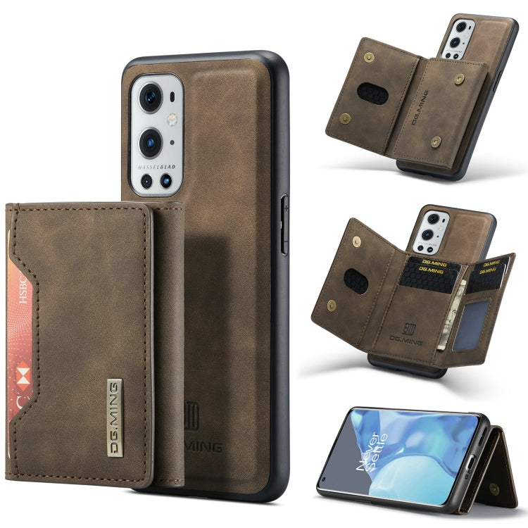 DG.MING M2 Series 3-Fold Multi Card Bag Back Cover Shockproof Case with Wallet & Holder Function