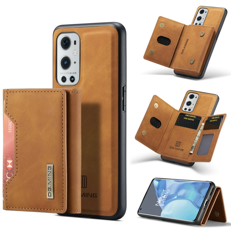 DG.MING M2 Series 3-Fold Multi Card Bag Back Cover Shockproof Case with Wallet & Holder Function