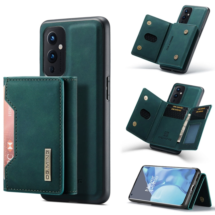 DG.MING M2 Series 3-Fold Multi Card Bag Back Cover Shockproof Case with Wallet & Holder Function