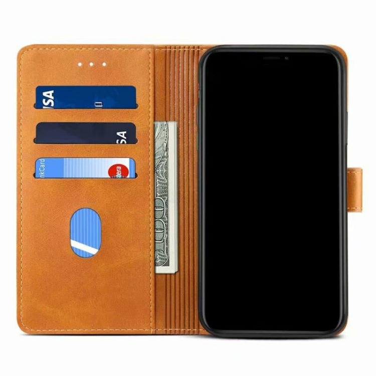 GUSSIM Business Style Horizontal Flip Leather Case with Holder & Card Slots & Wallet